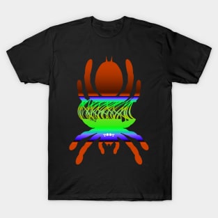 Tarantula Silhouette V136 (Horizontal) T-Shirt